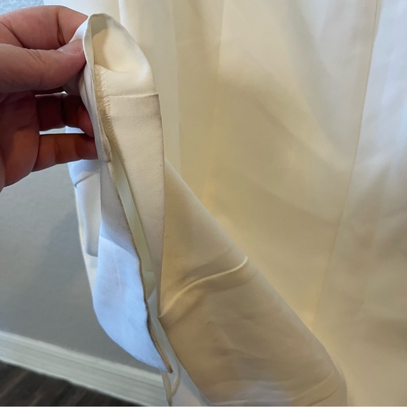 Wayf White One Shoulder Column Dress - Picture 6 of 8